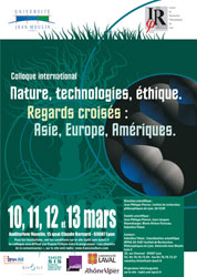 Nature, technologies, éthique Nature, technologies, éthique