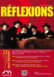 Affiche Reflexions 22 janvier Affiche Reflexions 22 janvier