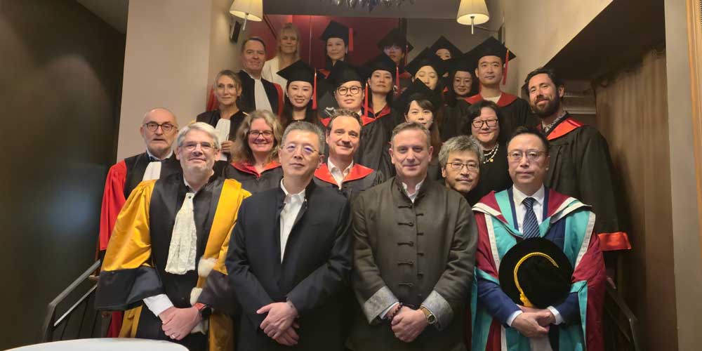 Remise des diplômes - Master TREE Shanghai - Octobre 2026