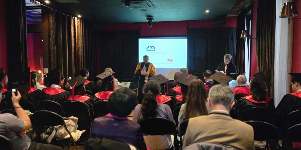 Remise des diplômes - Master TREE Shanghai - Octobre 2026