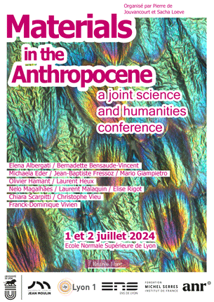 Materials in the Anthropocene: A Joint Science and Humanities Conference