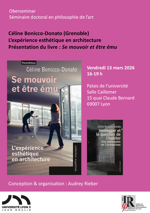 Céline Bonicco-Donato - L'expérience esthétique en architecture