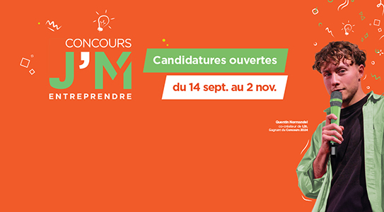 Concours J'M entreprendre 2026