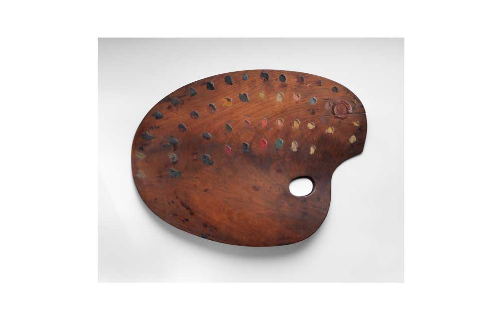 Palette de Delacroix (19e) - Collections du MET à New York