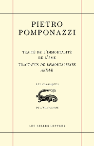 Pomponazzi, Traité de l'immortalité de l'âme
