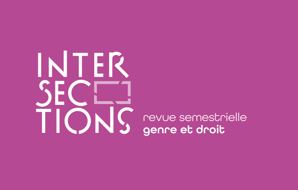 Intersections. Revue semestrielle Genre et Droit